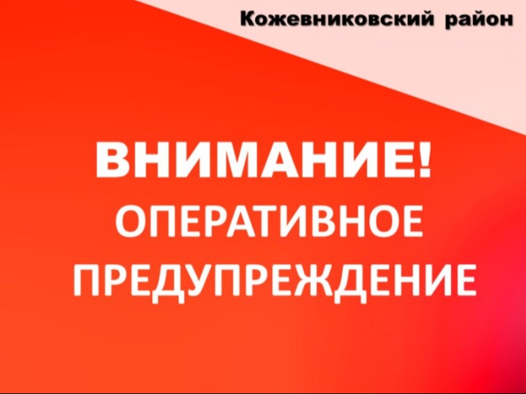 Оперативное предупреждение.